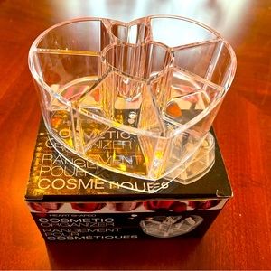 High quality, acrylic, heart shaped organizer